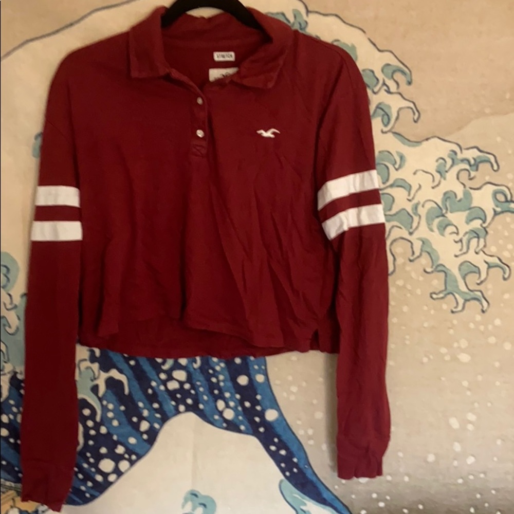 Long Sleeve Hollister Polo